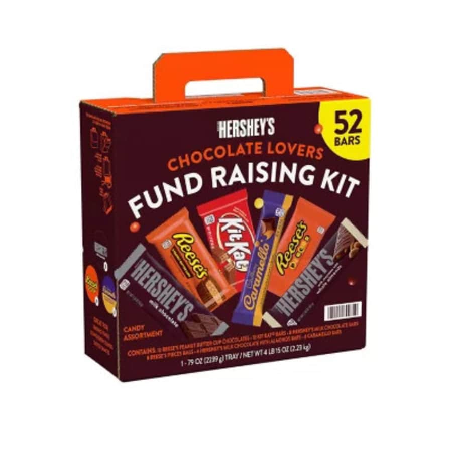 Hershey's 52-Count Chocolate Lovers Fund Raising Kit: $39.98