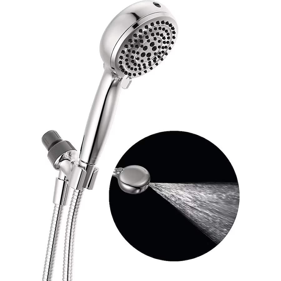 Delta Faucet Delta ProClean 4.5" Handheld High Pressure Shower Head: $30