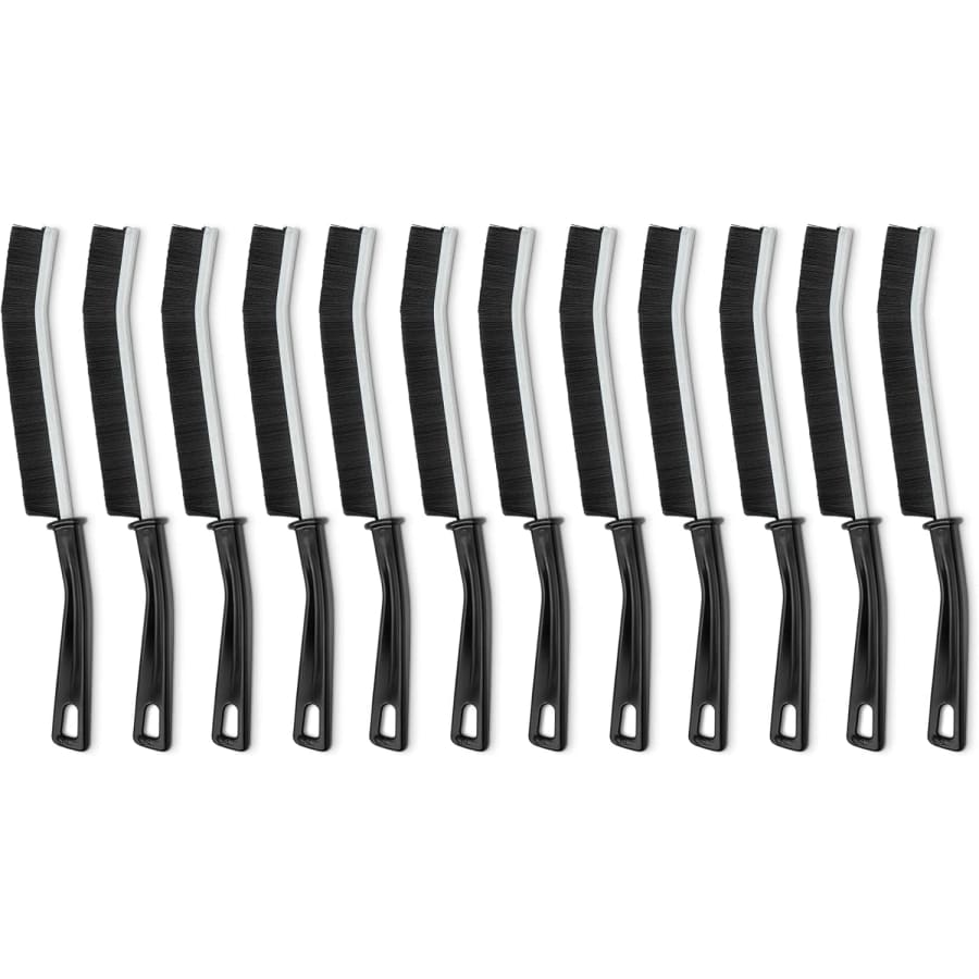 Amazon Basics Hard Bristle Grout & Tile Cleaning Brush 12-Pack: $13