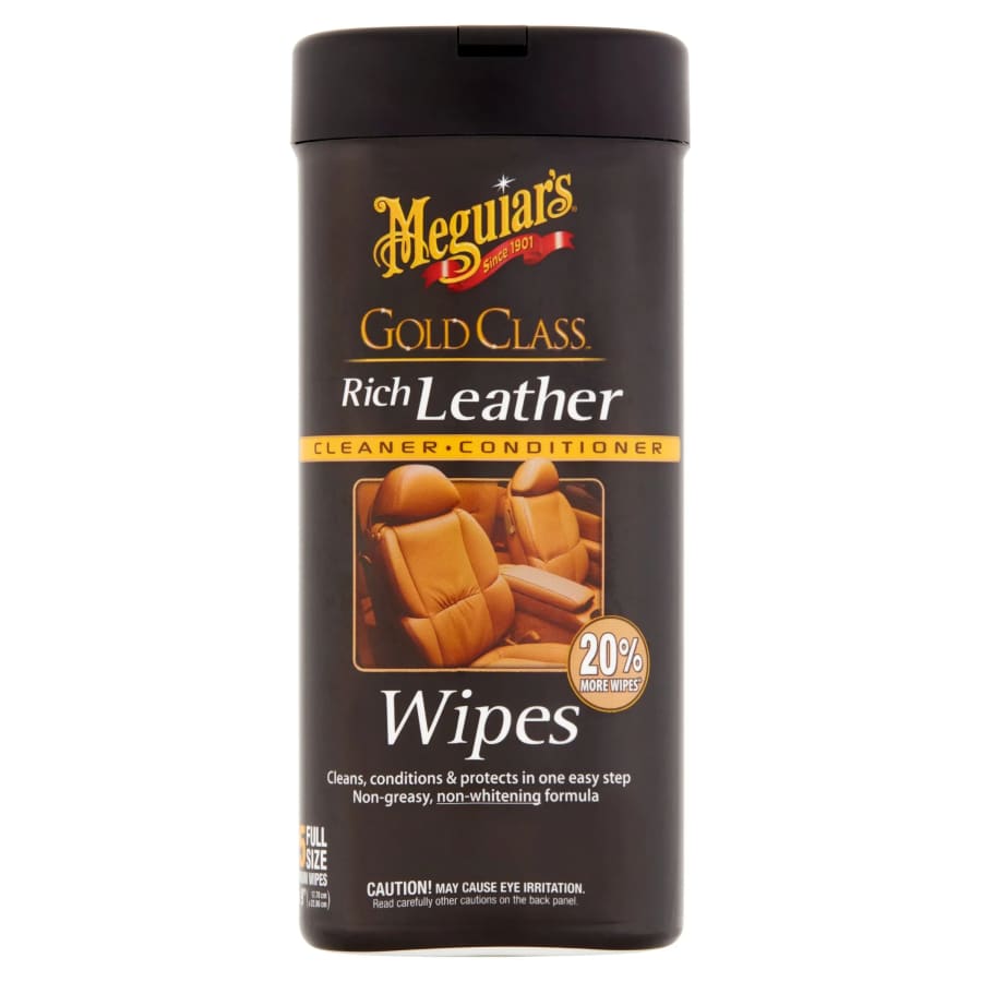 Meguiar's Gold Class Automotive Rich Leather Wipes: $6.67 Meguiar's Gold Class Automotive Rich Leather Wipes: $6.67
