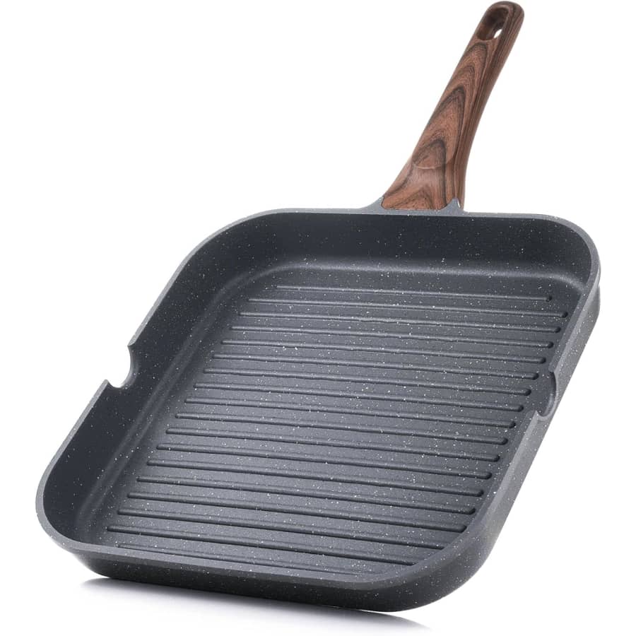 Sensarte 9.5" Nonstick Grill Pan: $19 w/ Prime