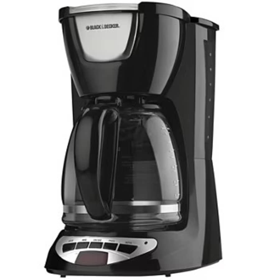 Black+Decker 12-Cup Programmable Coffee Maker: $20