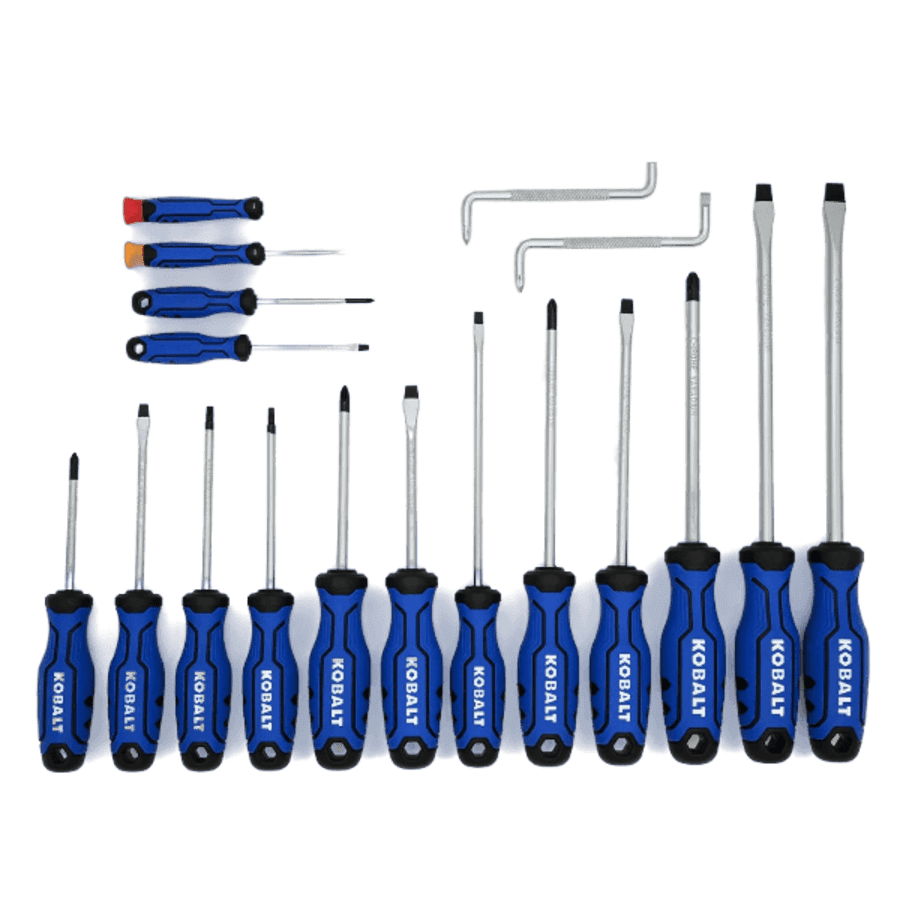 Kobalt 18-Piece Magnetic Variety Pack Screwdriver Set: $20 Kobalt 18-Piece Magnetic Variety Pack Screwdriver Set: $20