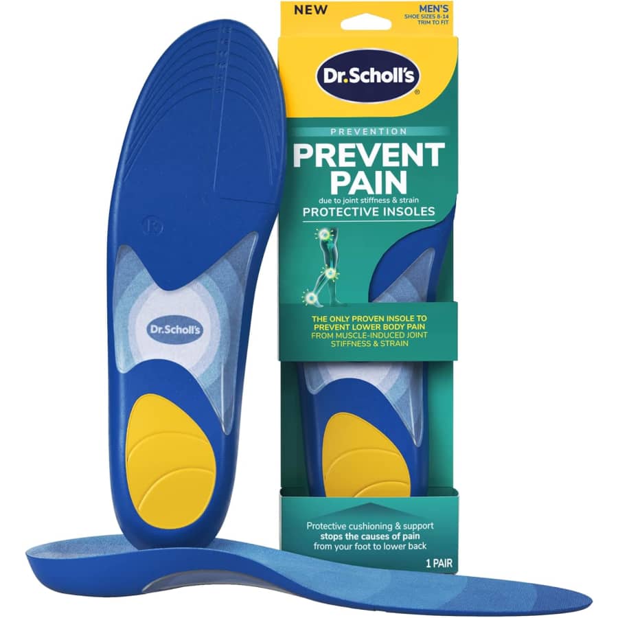 Dr. Scholl's Prevent Pain Protective Insoles: $11 via Subscribe & Save Dr. Scholl's Prevent Pain Protective Insoles: $11 via Subscribe & Save