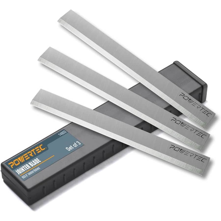 Powertec 6" Jointer Blades 3-Pack: $11 Powertec 6" Jointer Blades 3-Pack: $11