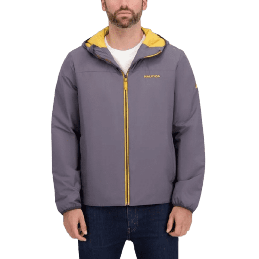 Nautica Men's Hooded Transitional Jacket: $31.50