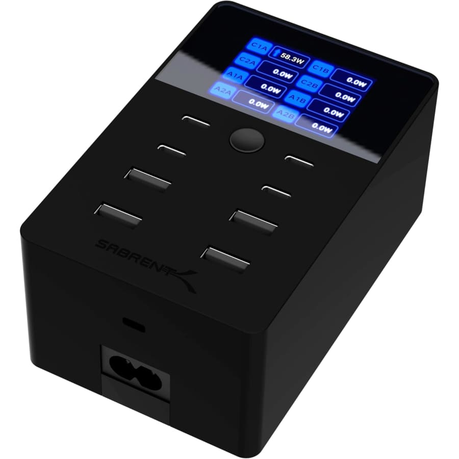 Sabrent 252W 8-Port Charger: $85 w/ Prime