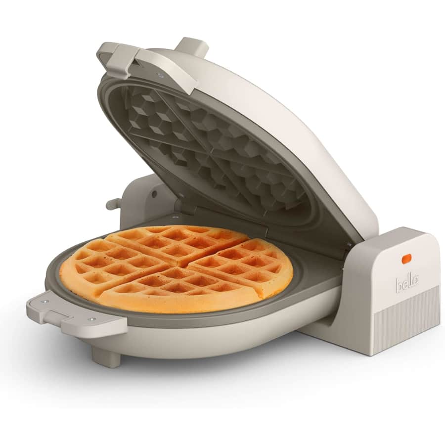 Bella Flip-n-Store 7" Ceramic Belgian Waffle Maker: $19.99