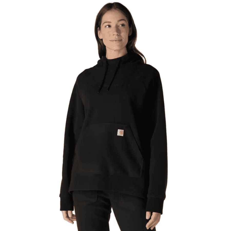 Carhartt Women's Force Oversized-Fit Fleece Hooded Sweatshirt: $38.99