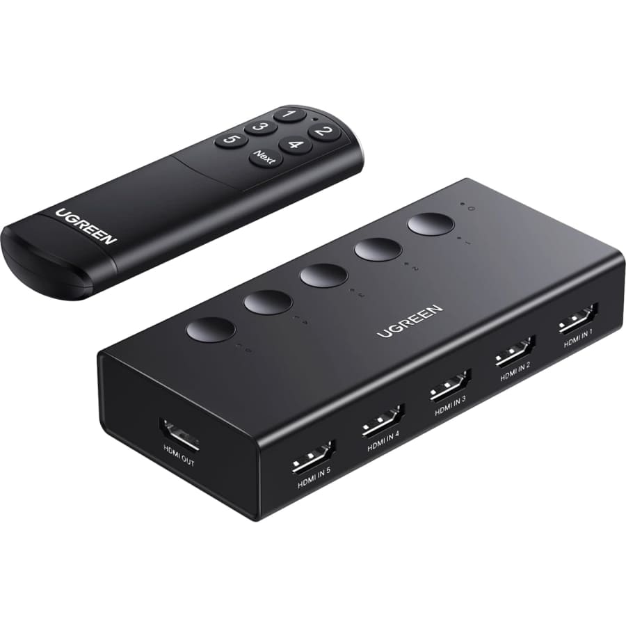 UGREEN 5-in-1 HDMI Splitter: $27