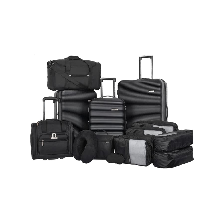 Travelers Club 14-Piece Luggage Set: $119