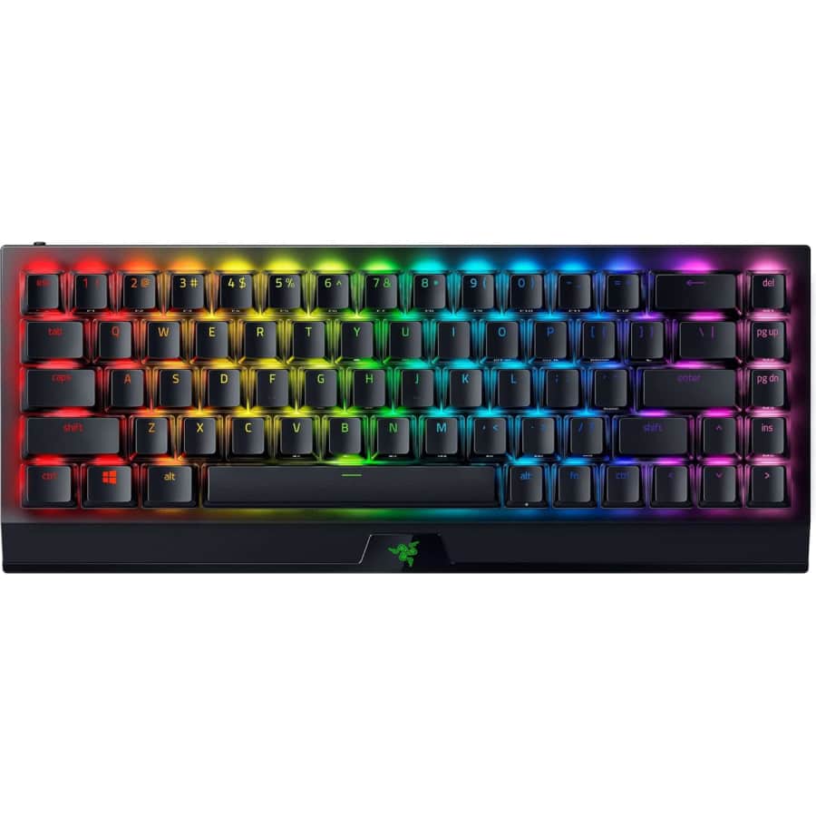 Razer BlackWidow V4 Mini HyperSpeed 65% Wireless Keyboard: $87.99