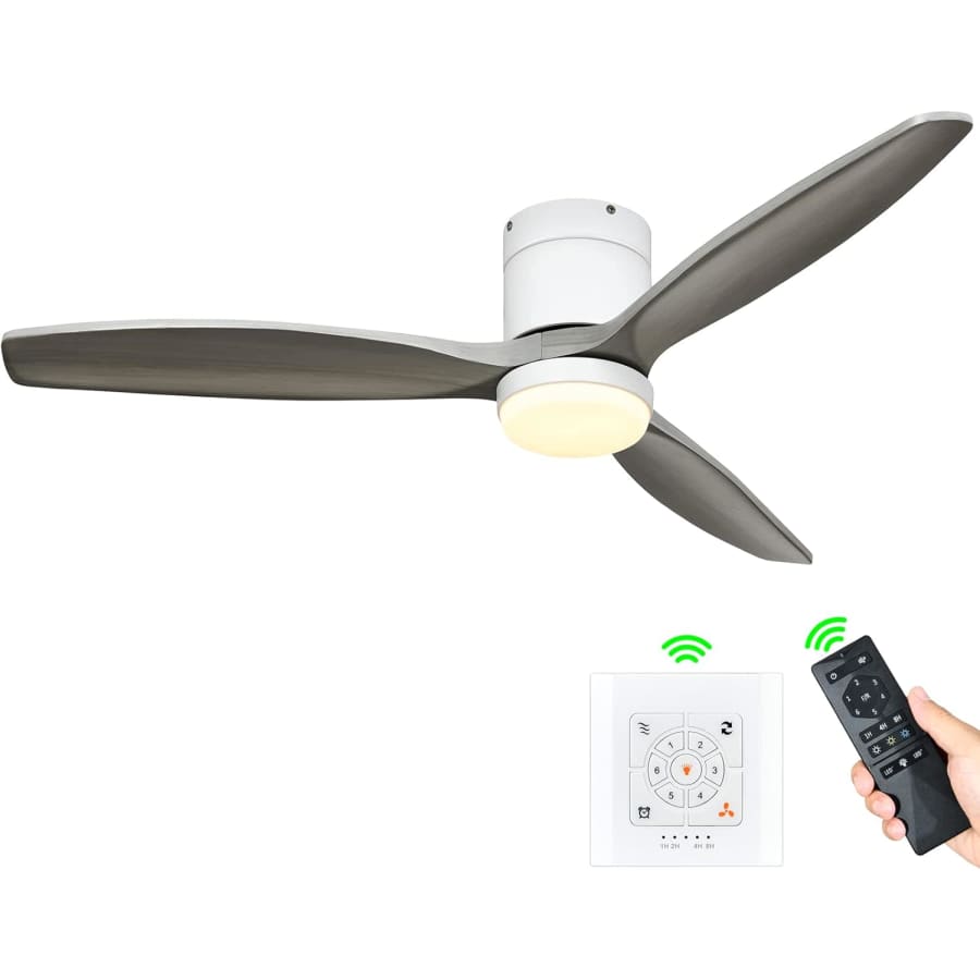 Yitahome 52" Low Profile Ceiling Fan: $60 Yitahome 52" Low Profile Ceiling Fan: $60
