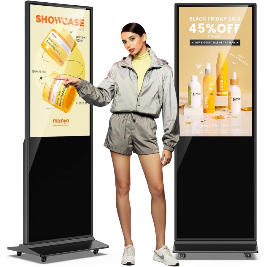 43" Digital Signage Kiosk: $674.50