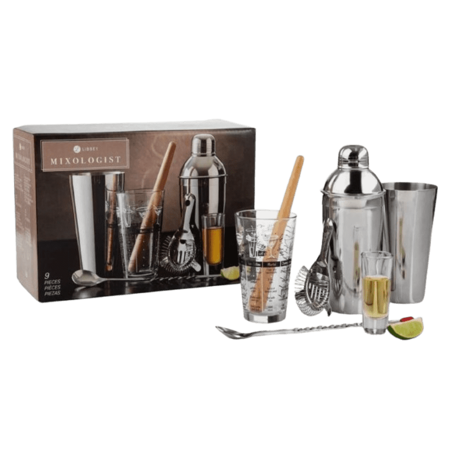 Libbey Mixologist 9-Piece Cocktail Set: $19.99 Libbey Mixologist 9-Piece Cocktail Set: $19.99