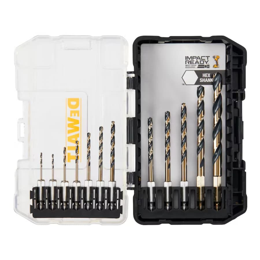 DeWalt 12-Piece 1/4" Impact Driver Bit Set: $15