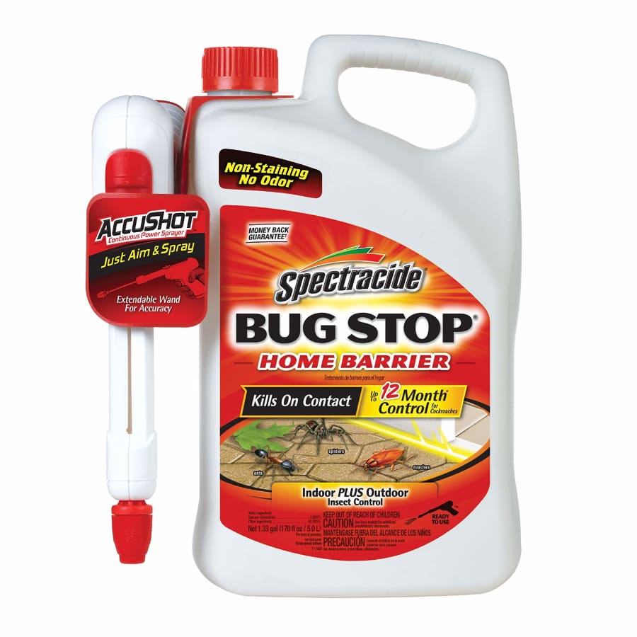 Spectracide Bug Stop Home Barrier 1.33-Gallon Spray: $14.96 Spectracide Bug Stop Home Barrier 1.33-Gallon Spray: $14.96