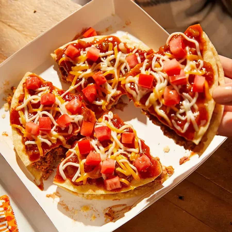 Taco Bell Mexican Pizza: $3.14