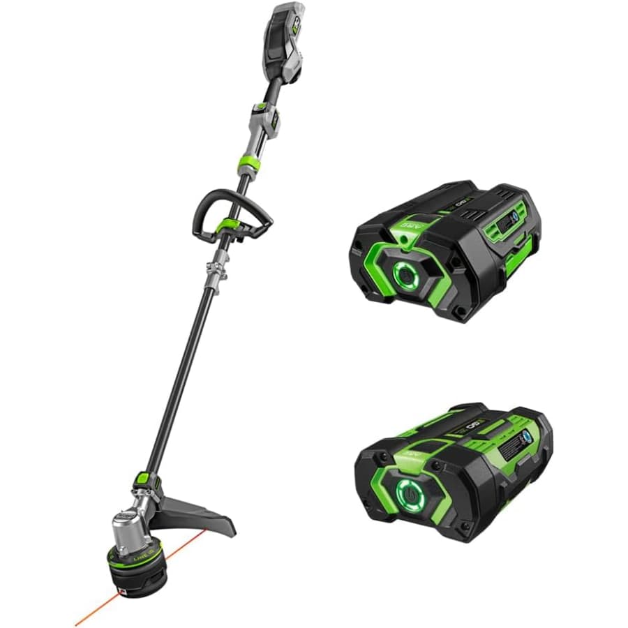 EGO Power+ 16" 56V Li-Ion Cordless Powerload String Trimmer Kit w/ 2 Batteries: $330
