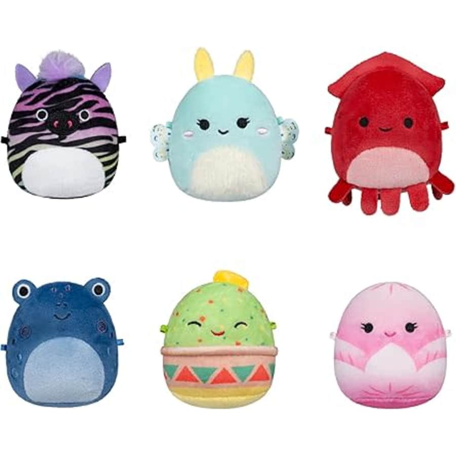 Squishmallows Micromallows Plush 6-Pack: $9.30