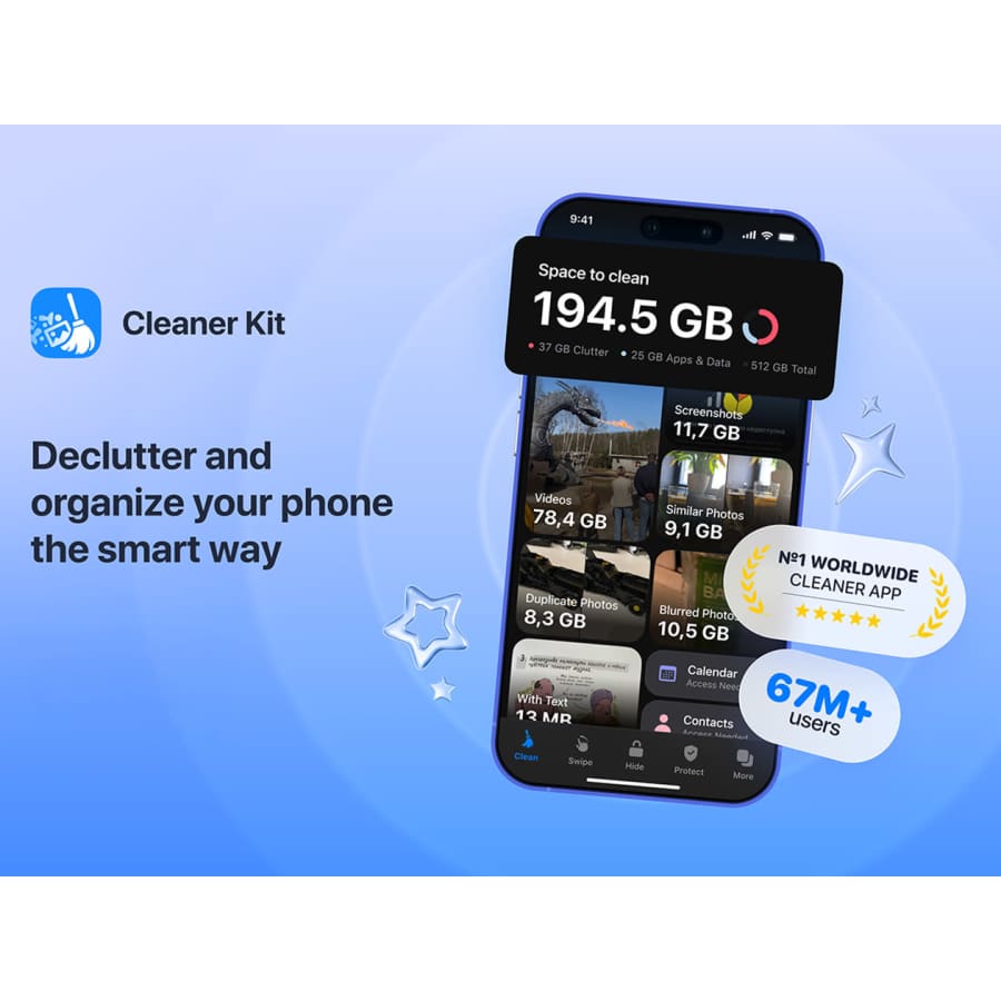 Cleaner Kit for iOS Premium Plan: Lifetime subscription for $30