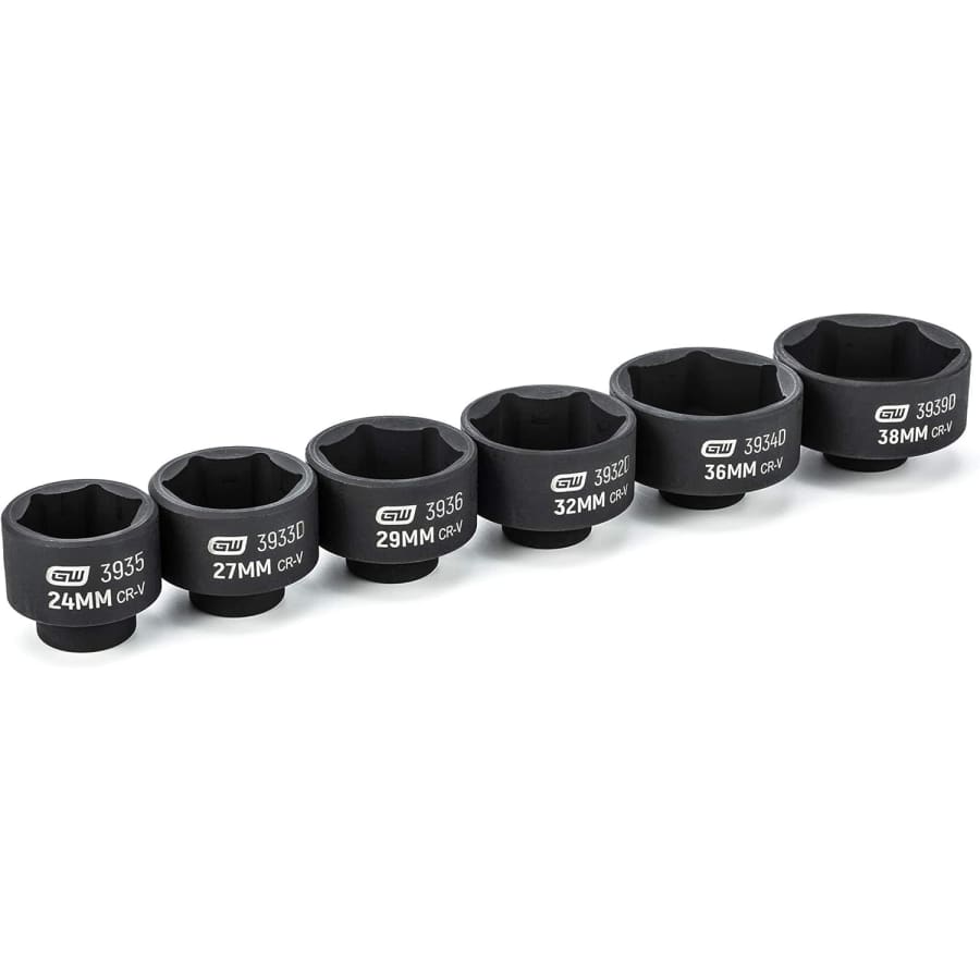 GearWrench 6-Piece Oil Canister Socket Set: $22