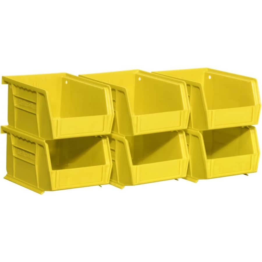 Akro-Mils AkroBins Stackable Organizer Bin 6-Pack: $12