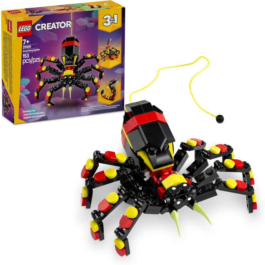 LEGO 3-in-1 Wild Animals Surprising Spider: $7.13