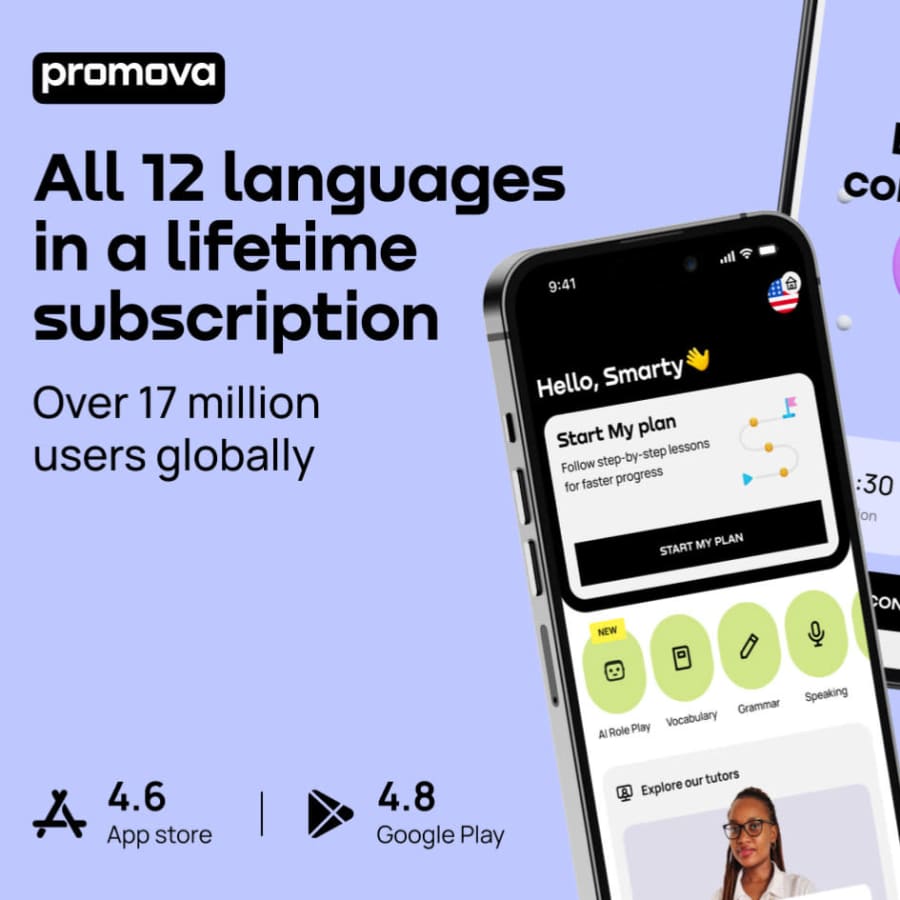 Promova Premium Plan: Lifetime subscription for $80 Promova Premium Plan: Lifetime subscription for $80