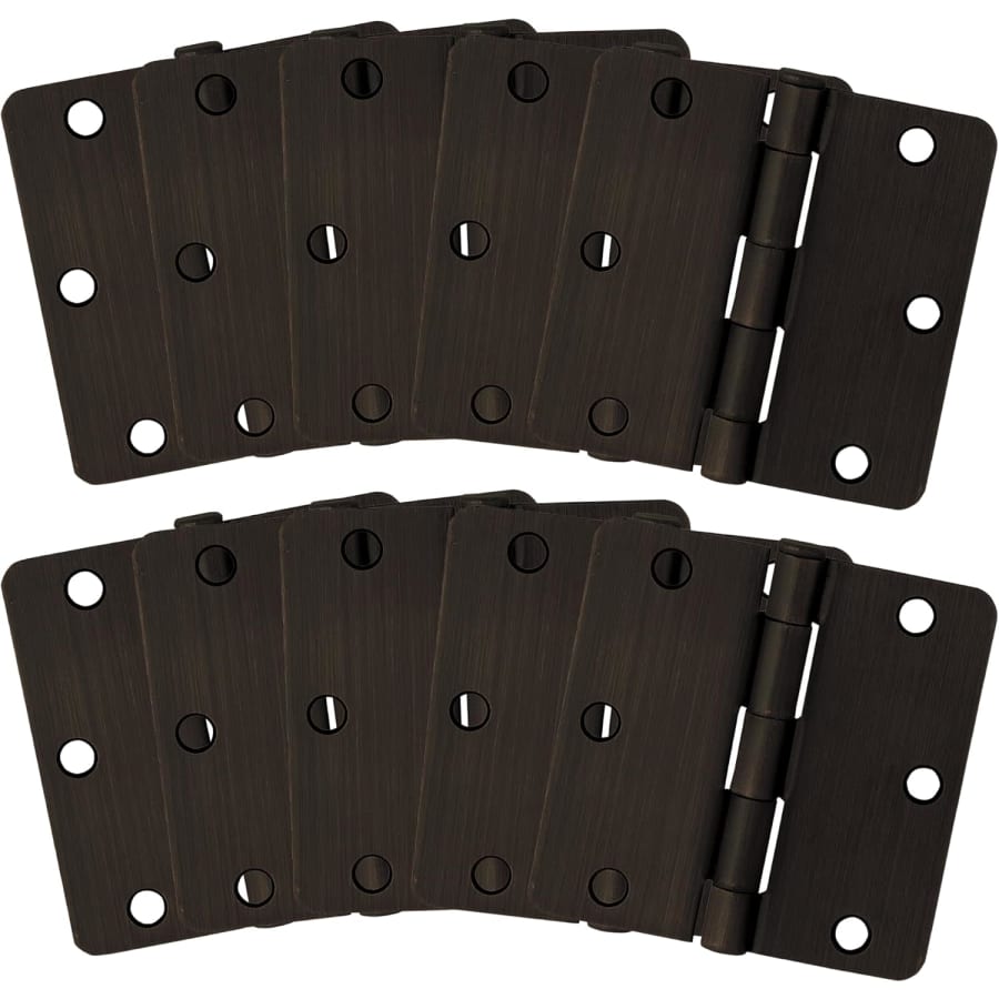 Design House 1/4" Radius Steel Door Hinge 10-Pack: $13 w/ Prime Design House 1/4" Radius Steel Door Hinge 10-Pack: $13 w/ Prime