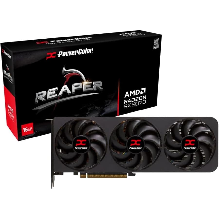 PowerColor Reaper AMD Radeon RX 9070 16GB Video Card: $519.99