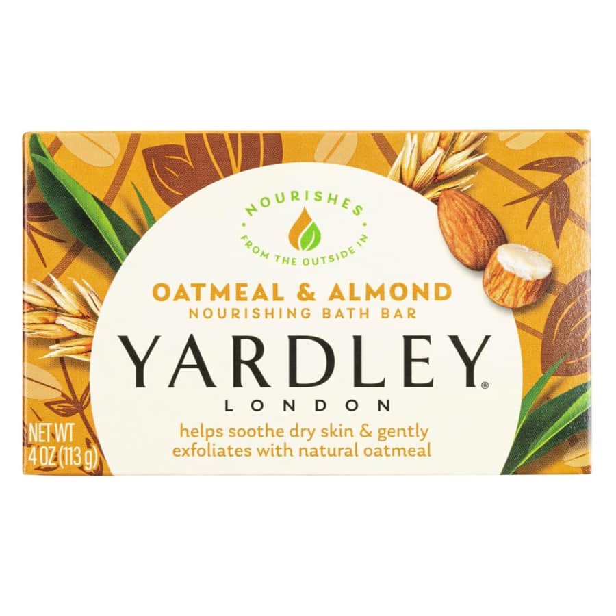 Yardley of London Oatmeal and Almond Bar Soap: 89 cents Yardley of London Oatmeal and Almond Bar Soap: 89 cents