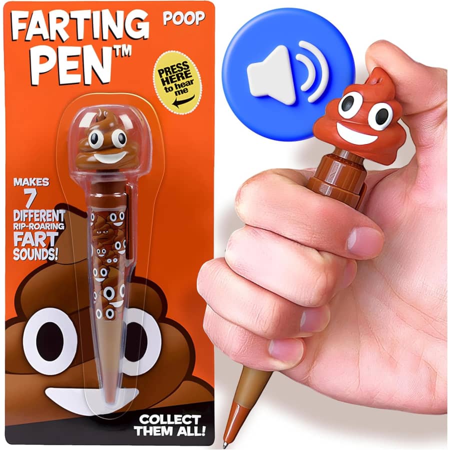 Farting Poop Pen w/ Sounds: $13