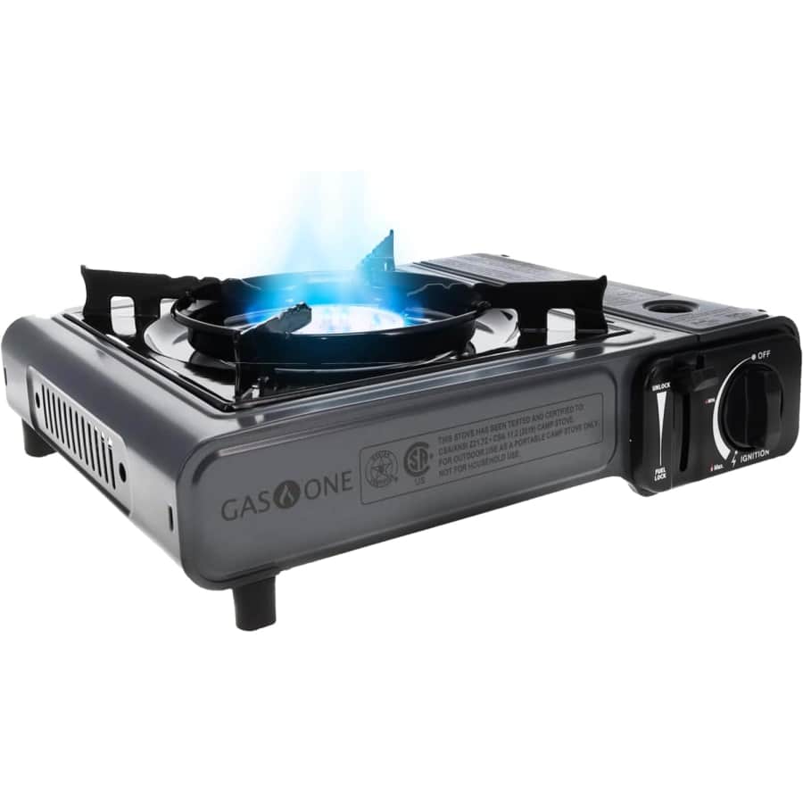 Gas One Portable Butane Camping Stove: $19