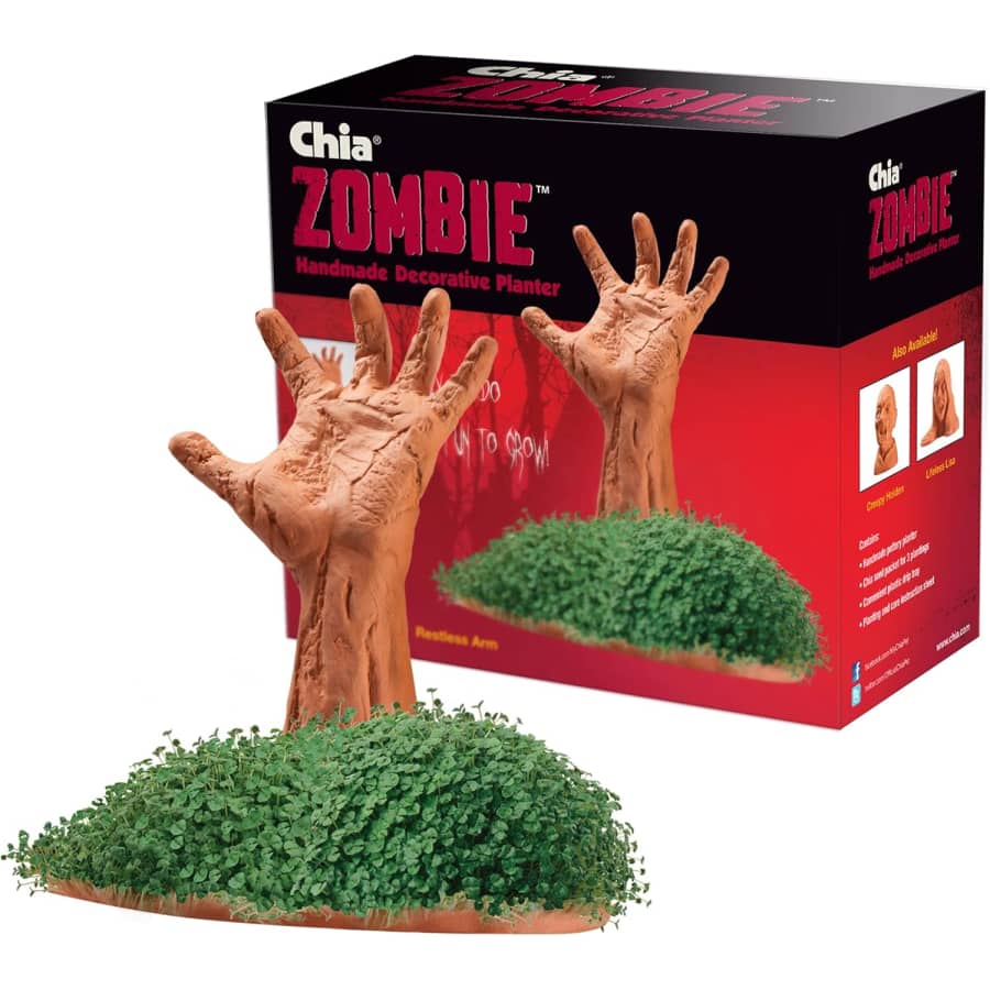 Chia Zombie Handmade Decorative Planter: $23.83