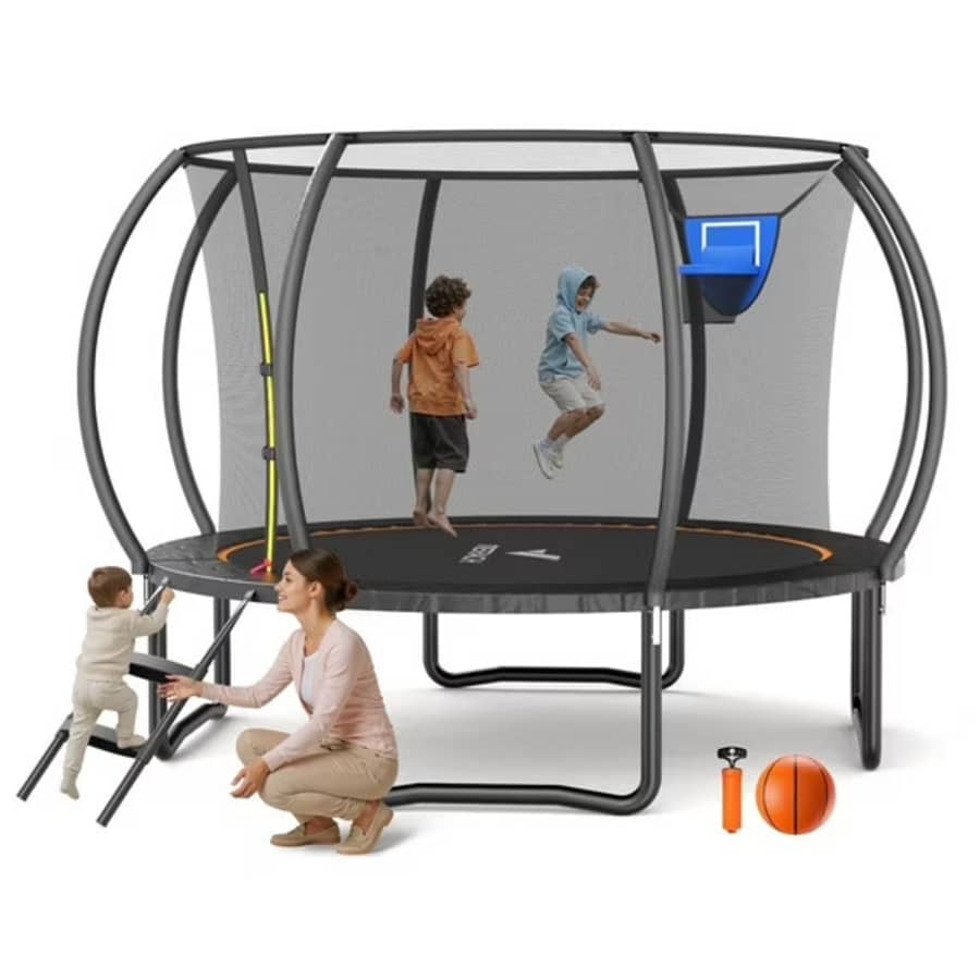 Merach 10-Foot Trampoline: $89.99