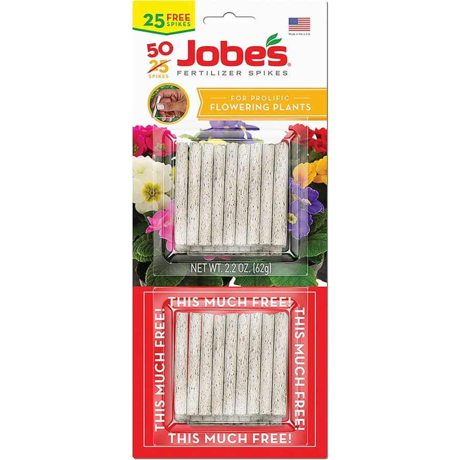 Jobe's Plant Food Fertilizer Spikes 50-Pack: $2.79