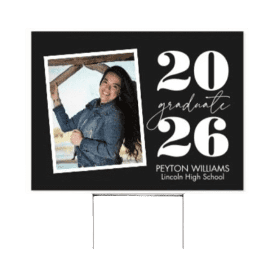 Same Day Double-Sided Yard Sign at Walgreens: 60% off