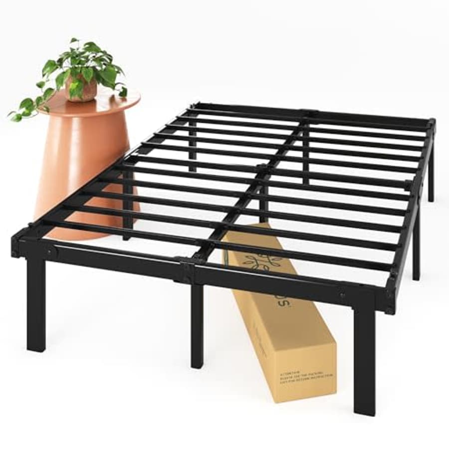 Zinus Caleb 14" Metal Platform Bed Frame: From $56 Zinus Caleb 14" Metal Platform Bed Frame: From $56