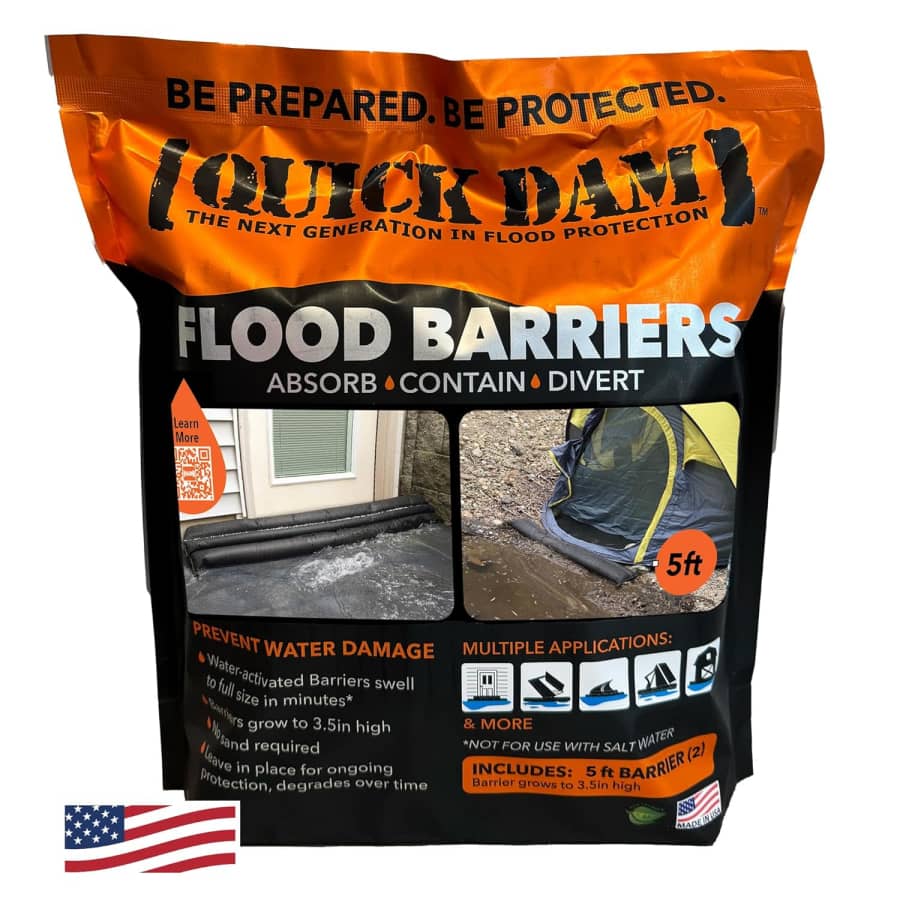 Quick Dam 5-Foot Flood Barrier 2-Pack: $21.21