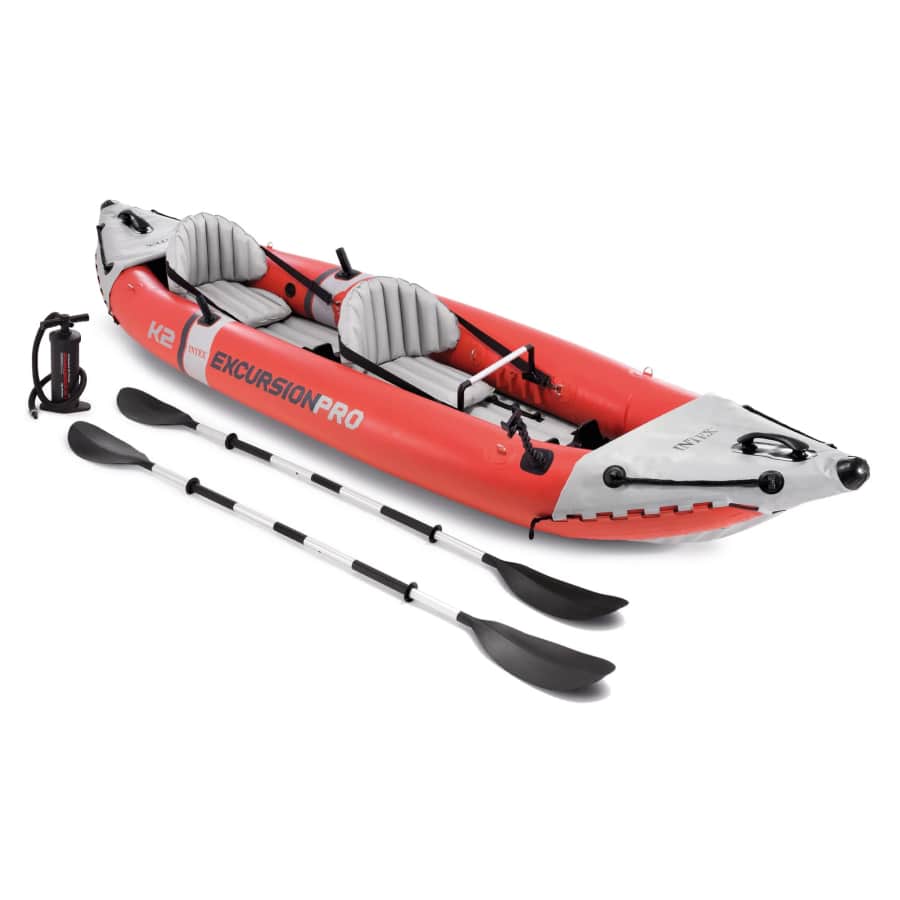 Intex Excursion Pro K2 Inflatable Kayak Set: $152 Intex Excursion Pro K2 Inflatable Kayak Set: $152