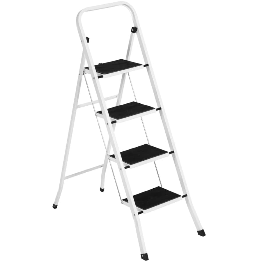 Best Choice Products 4-Step Portable Folding Steel Ladder: $45 Best Choice Products 4-Step Portable Folding Steel Ladder: $45