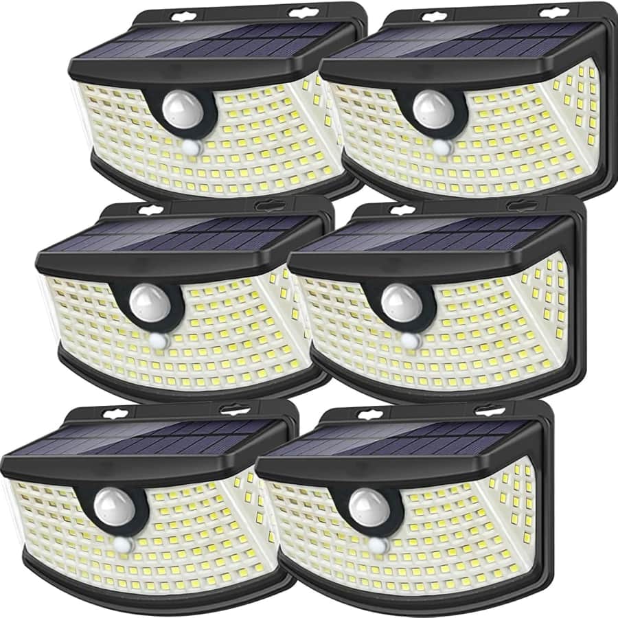 Solar Motion Sensor Light 6-Pack: $20
