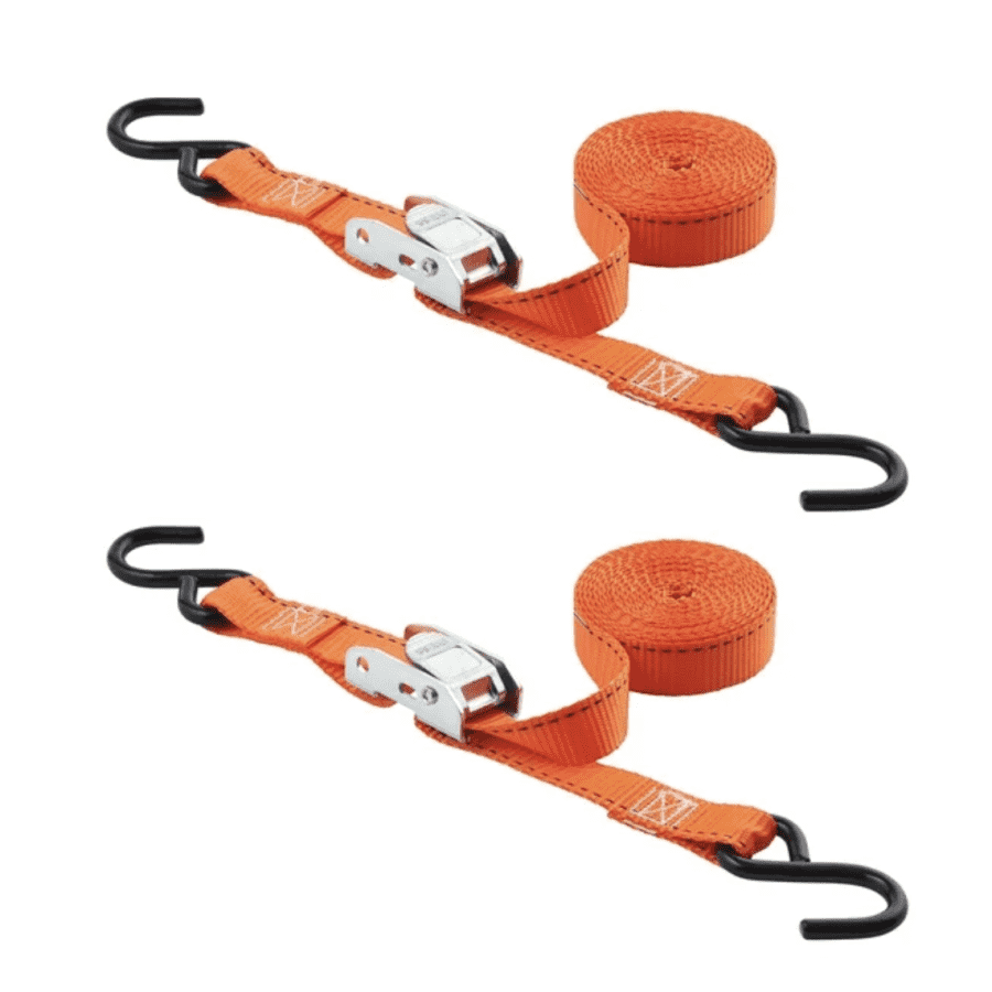 Hyper Tough 10-Ft. Cambuckle Tie-Down 2-Pack: $10.75