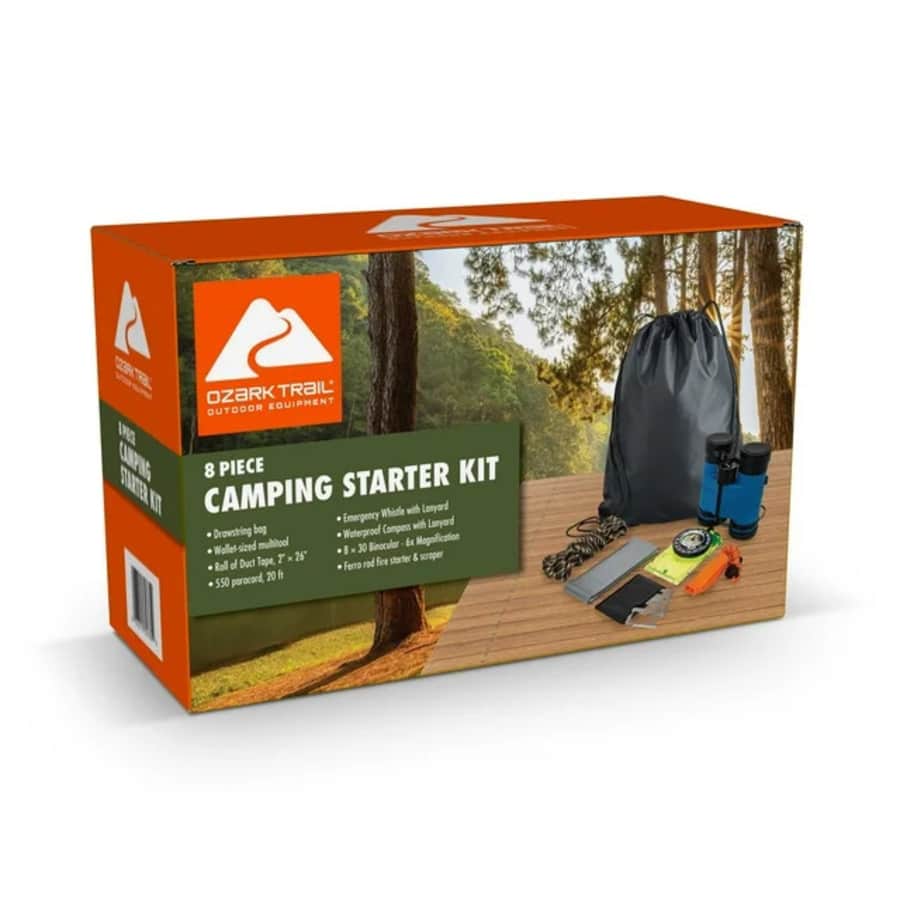 Ozark Trail 8-Piece Camping Starter Set: $25 Ozark Trail 8-Piece Camping Starter Set: $25