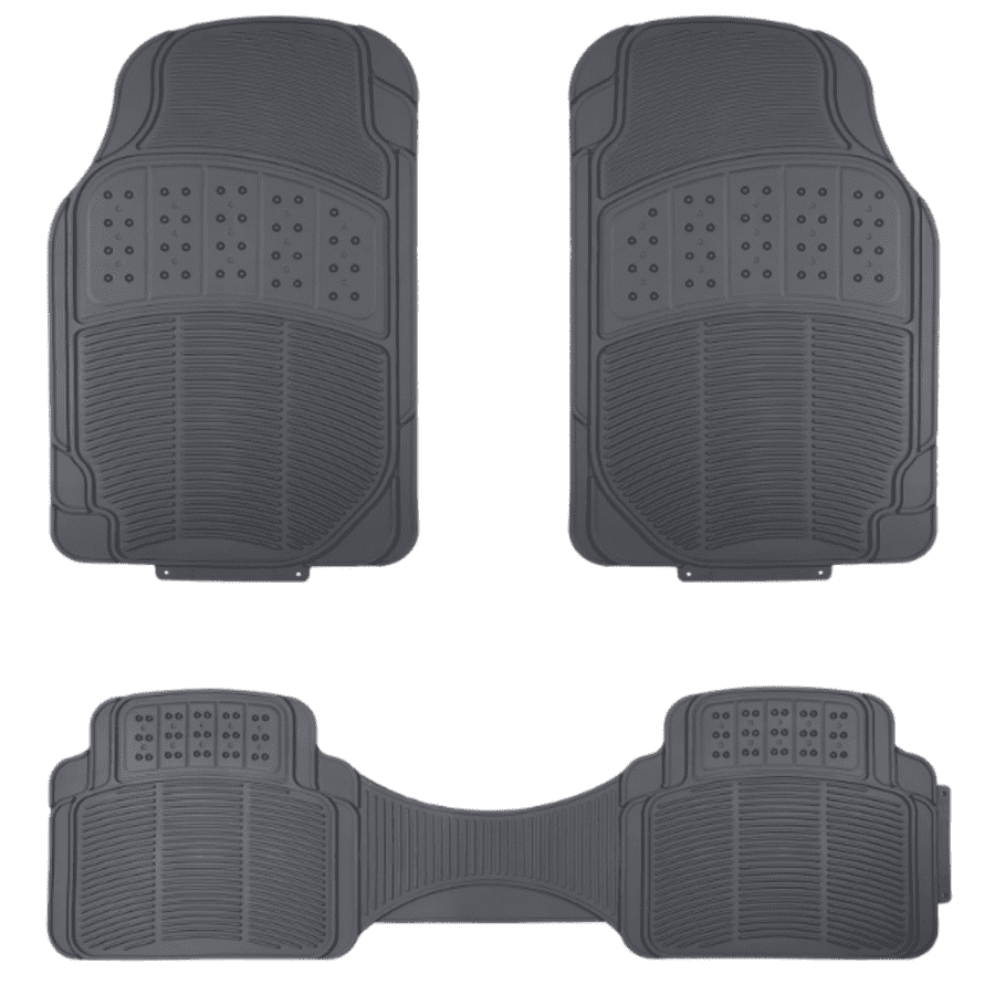 Amazon Basics Universal PVC Faux Rubber Car Floor Mats: $22