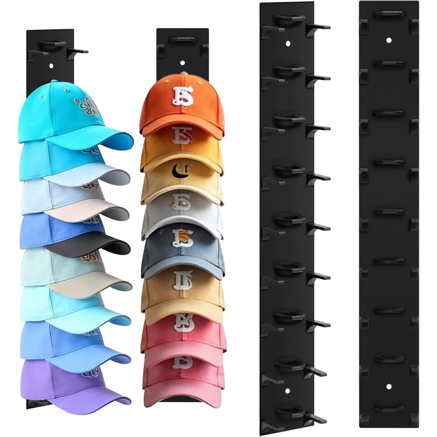 Baseball Cap Hat Organizer 2-Pack: $9.09
