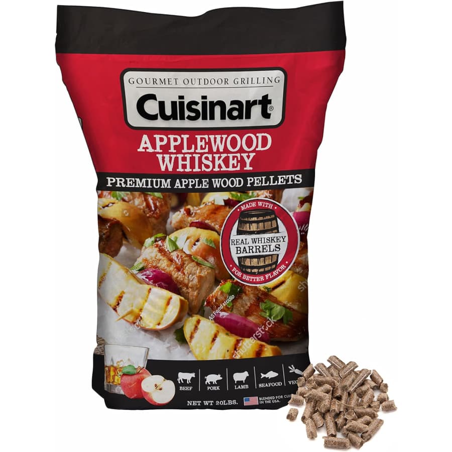 Cuisinart Applewood Whiskey BBQ Smoking Pellets 20-lb Bag: $9.47 Cuisinart Applewood Whiskey BBQ Smoking Pellets 20-lb Bag: $9.47
