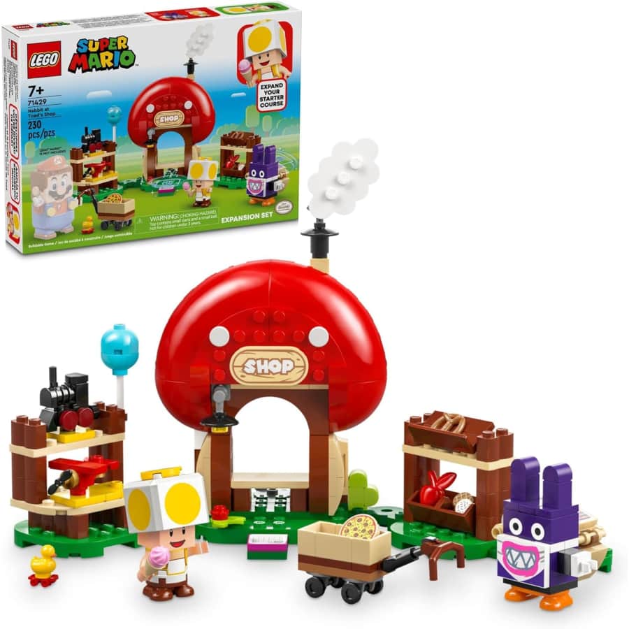 LEGO Super Mario Nabbit at Toad's Shop Expansion Set: $11.99 LEGO Super Mario Nabbit at Toad's Shop Expansion Set: $11.99