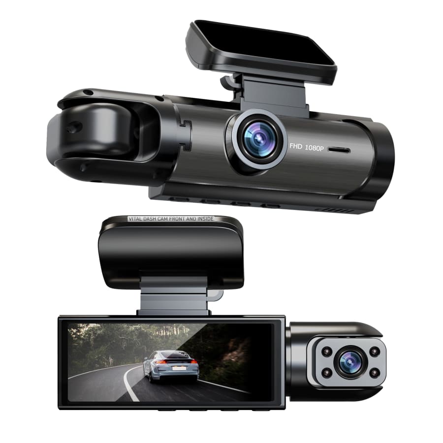 Vital Dashcam Pro Front and Rear Camera: $50.99 Vital Dashcam Pro Front and Rear Camera: $50.99